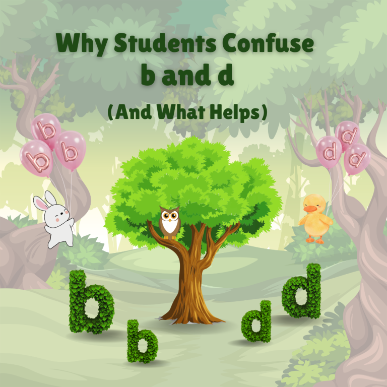 Why Students Confuse b and d (And What Actually Helps)