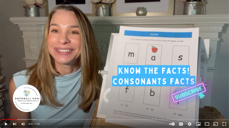What Do You Know About Consonants? Now You Know Much More (VIDEO)