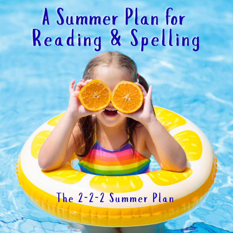 The 2–2–2 Summer Plan for Reading & Spelling: A Weekly Routine That Works When Summer Gets Messy