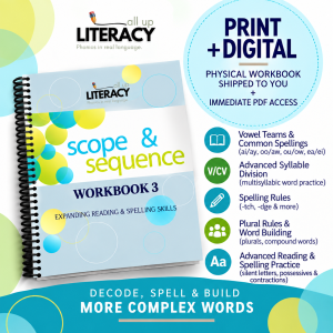 Scope & Sequence Workbook 3 | Print + Digital